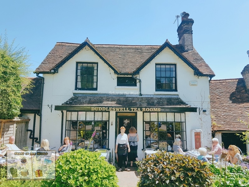 영국 잉글랜드 이스트 서식스(East Sussex)에 위치한 Duddleswell Tea Rooms 찻집 외관 - Sehee in the World